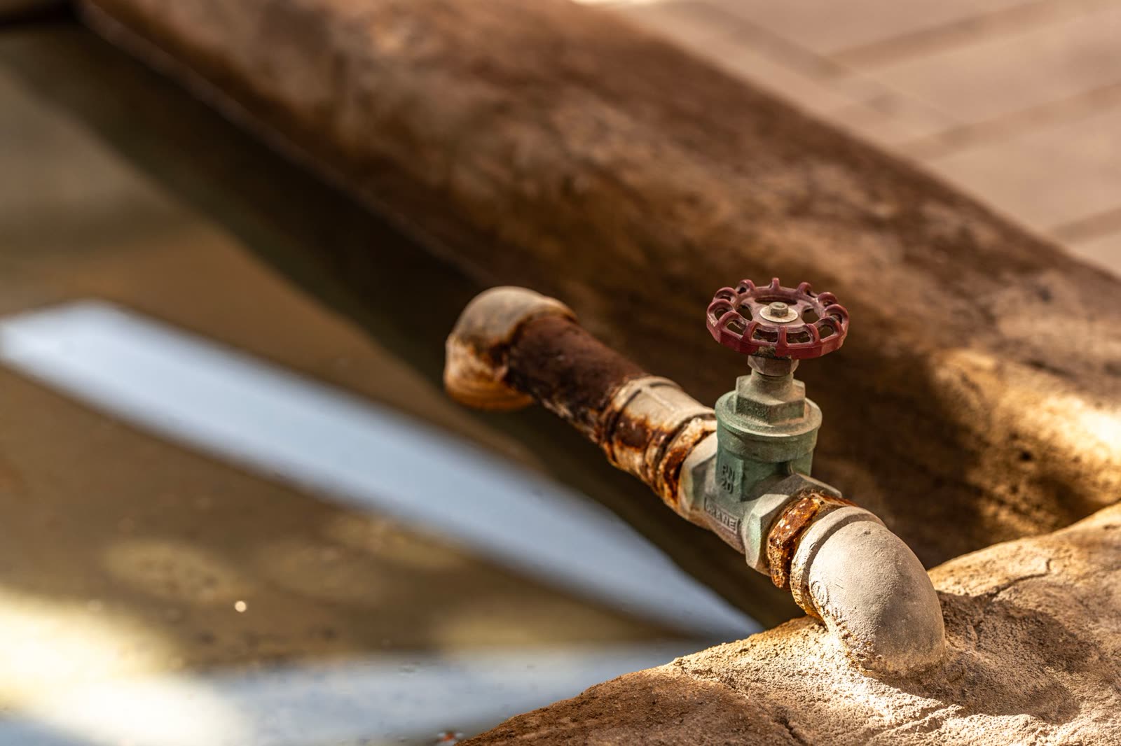 Fictional Pipekind Plumbing website mockup using licensed plumbing stock photography